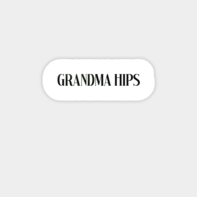 grandma hips Sticker by mahashop